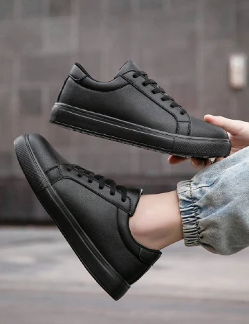 Adidasi SHEIN, negru Negru