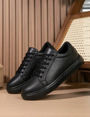 Adidasi SHEIN, negru Negru