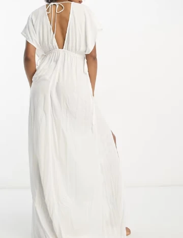 Rochie lunga ASOS, alb