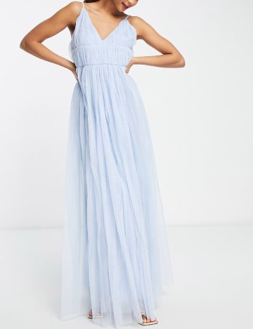 
						Rochie lunga Beauut, bleu