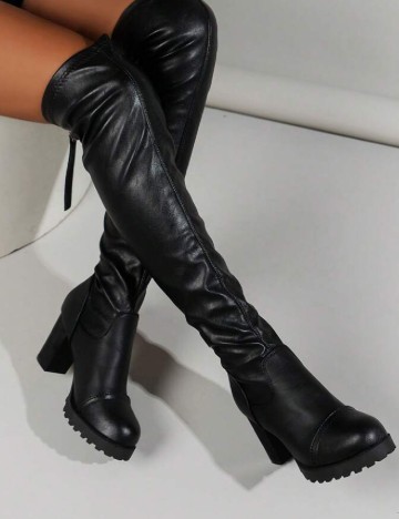 Cizme SHEIN, negru