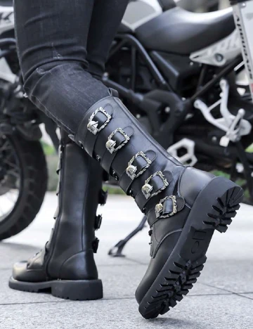 Cizme SHEIN, negru Negru