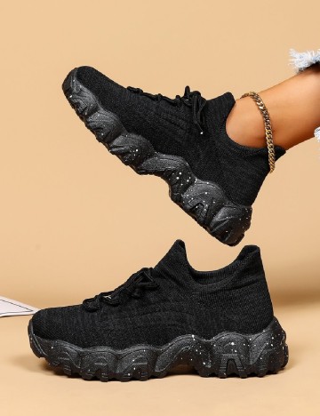 Adidasi SHEIN, negru