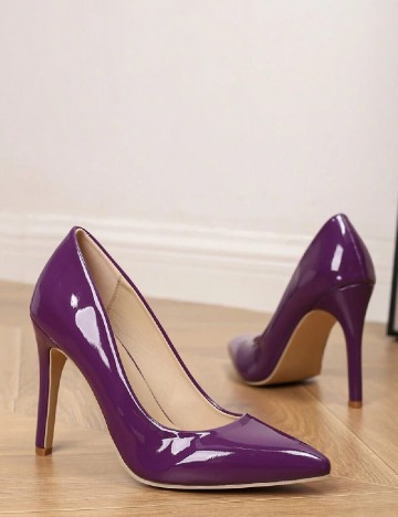 Pantofi SHEIN, mov