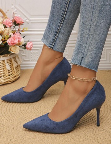 
						Pantofi SHEIN, albastru