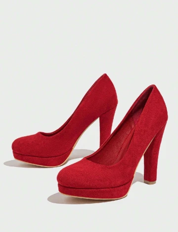 Pantofi SHEIN, rosu