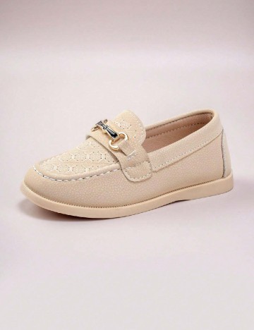 Mocasini Shein Kids, crem