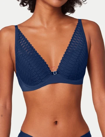Sutien Triumph, bleumarin