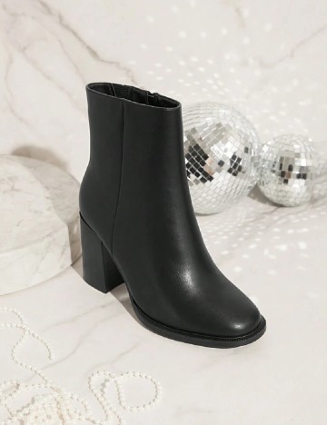 Botine SHEIN, negru