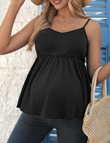 Maiou SHEIN Maternity, negru