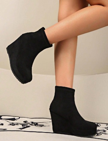 
						Botine SHEIN, negru