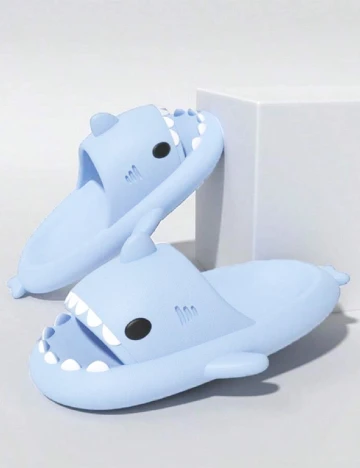 Slapi SHEIN, bleu Albastru