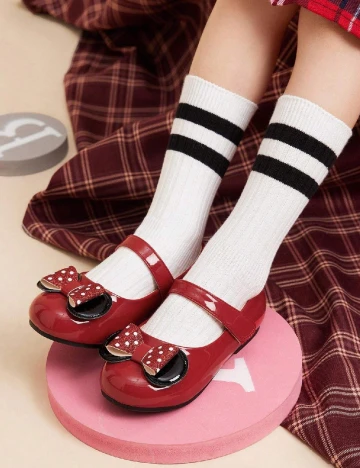 Pantofi Shein Kids, rosu Rosu