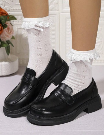 Mocasini SHEIN, negru