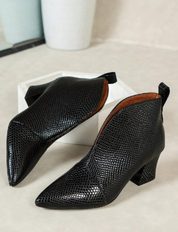 Botine SHEIN, negru
