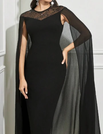 Rochie medie SHEIN, negru Negru