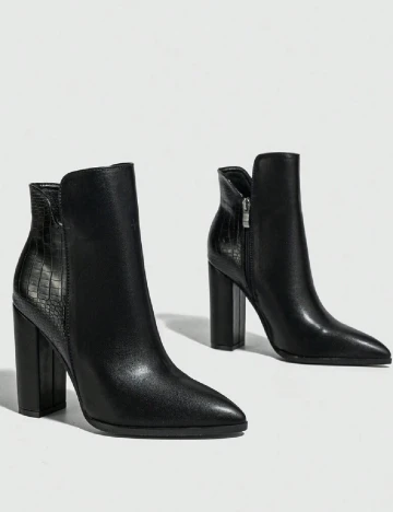 Botine SHEIN, negru