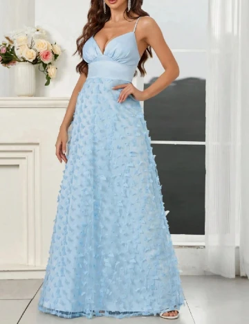 Rochie lunga SHEIN, albastru