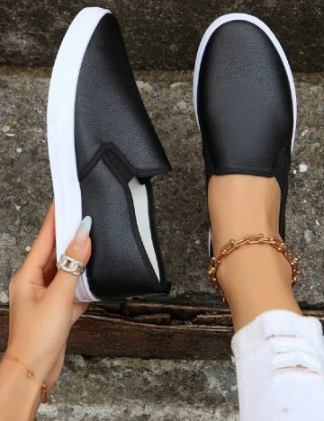 Espadrile SHEIN, negru Negru