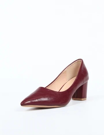 Pantofi SHEIN, visiniu