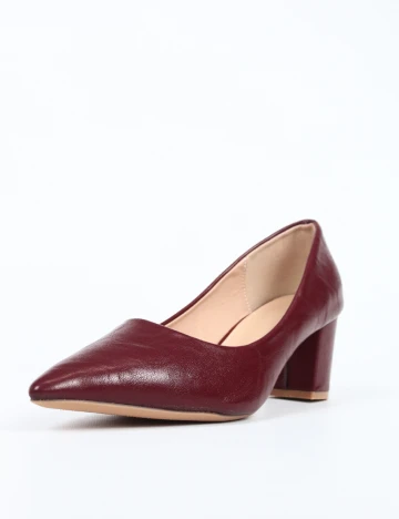 Pantofi SHEIN, visiniu