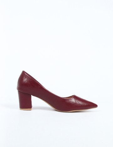 Pantofi SHEIN, visiniu