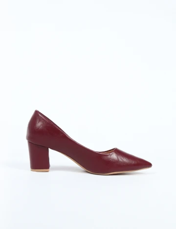Pantofi SHEIN, visiniu