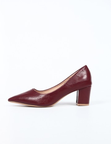 Pantofi SHEIN, visiniu