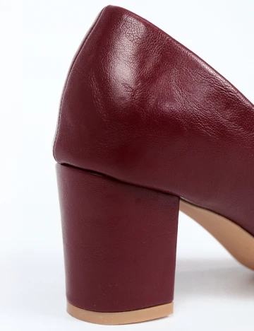 Pantofi SHEIN, visiniu