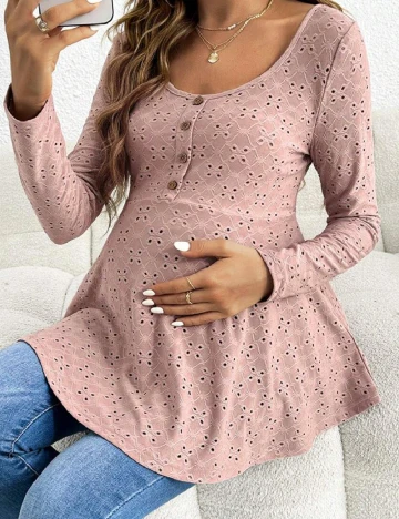 Bluza SHEIN Maternity, mov Mov