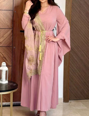 Rochie lunga SHEIN, roz