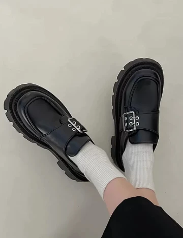 Mocasini SHEIN, negru