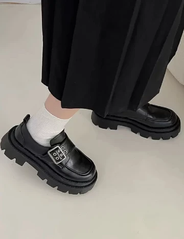 Mocasini SHEIN, negru
