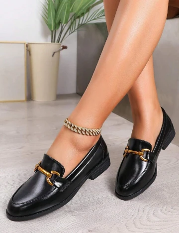 Mocasini SHEIN, negru