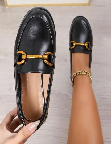 Mocasini SHEIN, negru