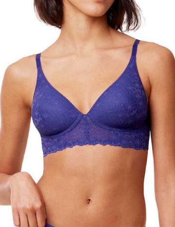 
						Sutien Triumph, albastru