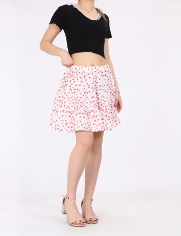 Fusta SHEIN, floral print