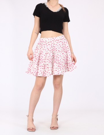 Fusta SHEIN, floral print