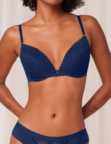 
						Sutien Triumph, bleumarin