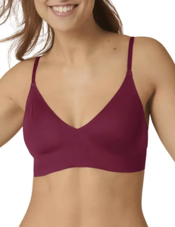 Bustiera Sloggi by Triumph Plus Size, pruna