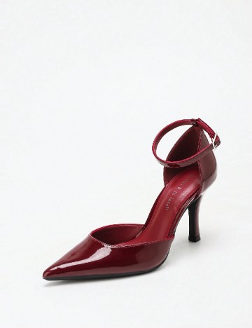 Pantofi SHEIN, visiniu