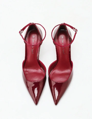 Pantofi SHEIN, visiniu