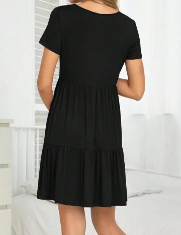 Rochie scurta SHEIN Maternity, negru