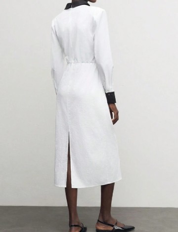 Rochie medie SHEIN, alb