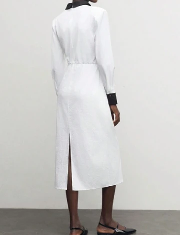 Rochie medie SHEIN, alb