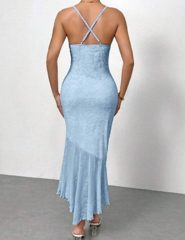 Rochie lunga SHEIN, bleu