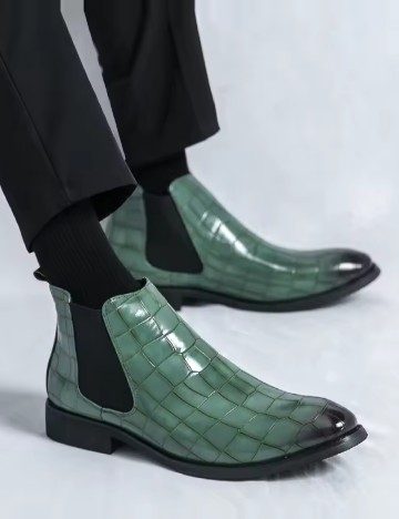 
						Botine SHEIN, verde