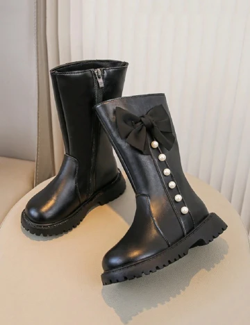 Cizme Shein Kids, negru Negru