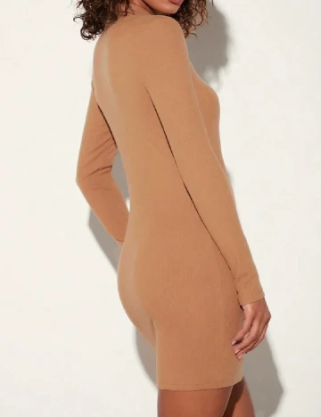 Rochie scurta SHEIN, maro