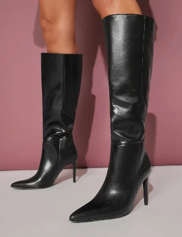 Cizme SHEIN, negru Negru